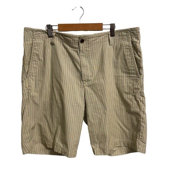 Tommy Bahama Paradise Nation Striped Cotton Shorts Size 34 - Picture 1 of 9